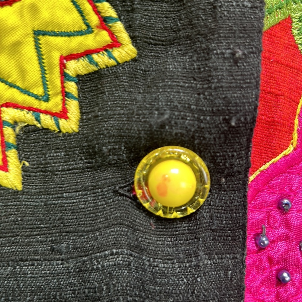 Vintage Anage Embroidered Multi Colored Jacket - Picture 5 of 7